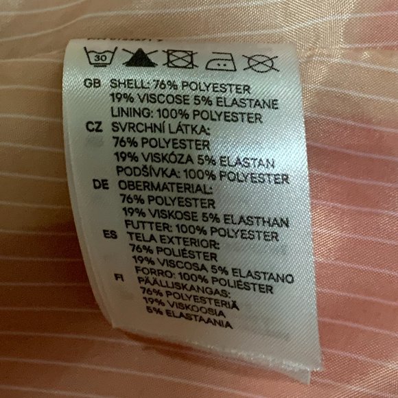 H&M | Women's Pink Blazer Size 8 - Picture 5 of 5